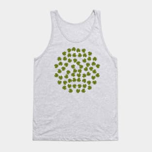 Shamrocks Green on St Patricks Day Tank Top